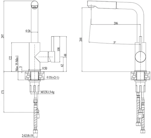 Bateria ALVEUS Siros kol.01 2090700 Chrom