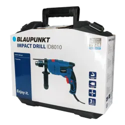 Wiertarka udarowa  BLAUPUNKT ID8010 sieciowa 900W  + walizka + zestaw 4 wierteł