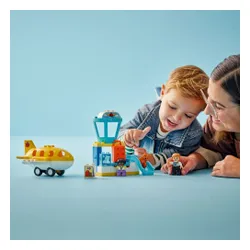 LEGO Klocki DUPLO 10443 Pierwszy raz: Na lotnisku