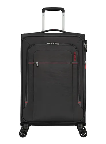 American Tourister Crosstrack Orta Bavul-gri / kırmızı