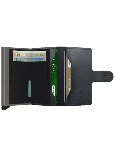 Portfel kieszonkowy RFID Secrid Miniwallet Mirum Plant-based - black