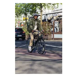 Kask rowerowy ABUS Urban-I 3.0 Core Zielony Miejski (rozmiar M)