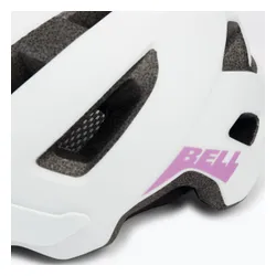 Kask rowerowy dziecięcy Bell Nomad Jr matte white purple