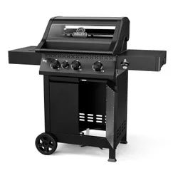 Grill gazowy KOLER Krone Compact Czarny 15.5 kW 60 x 46 cm