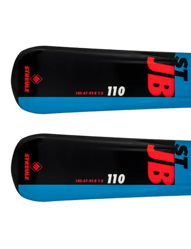 Narty dziecięce STREULE ST-JB + wiązania HEAD JRS 4.5 z GRIP WALK - Długość (cm) - 110
