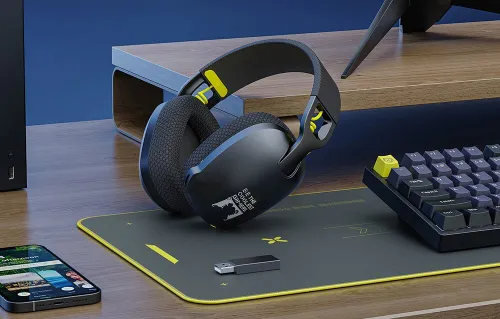 Słuchawki ONIKUMA B2 Bezprzewodowe, Nauszne, Dźwięk przestrzenny Czarny