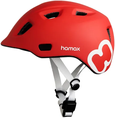 Kask rowerowy HAMAX Thundercap Czerwony dla Dzieci (rozmiar 52-56)
