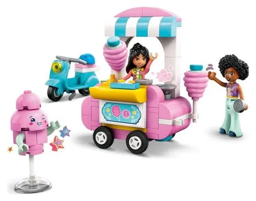 LEGO Friends 42643 Stoisko z watą cukrową i skuter