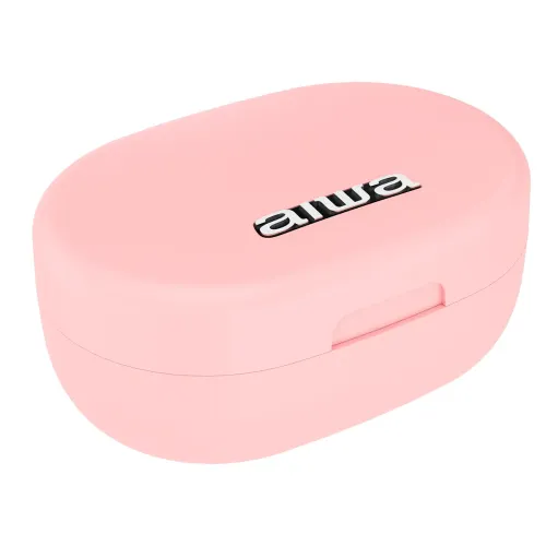 Słuchawki bezprzewodowe Aiwa EBTW-150PK Dokanałowe Bluetooth 5.0 Różowy