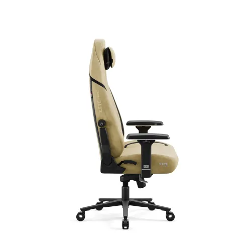 Fotel Diablo Chairs X.Eye Prime, Normal Size, Broken Gold Gamingowy do 140kg Złoty