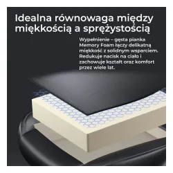 Fotel Anda Seat Kaiser 4 V2 XL Gamingowy do 150kg Tkanina Ciemnoszary