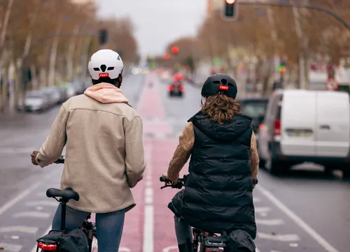 Kask rowerowy LAZER CityZen KinetiCore Biały Miejski (rozmiar S)