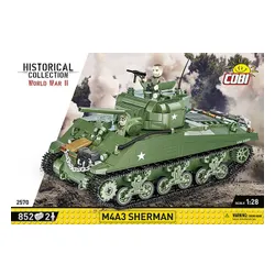 Конструктор COBI Historical Collection WWII M4A3 838 шт.