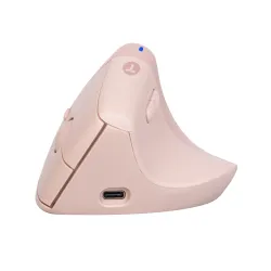 Myszka Reinston EMB07E bezprzewodowa ergonomiczna Różowy