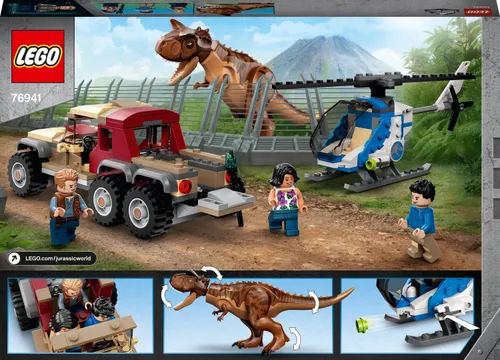 LEGO Jurassic World Carnotaurus'un peşinde (76941)