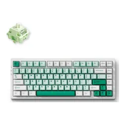 Klawiatura MCHOSE G75 Pro Matcha Latte V2 Switch Biało-zielony