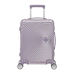 Walizka mała American Tourister Soundbox Alu - stormy lilac