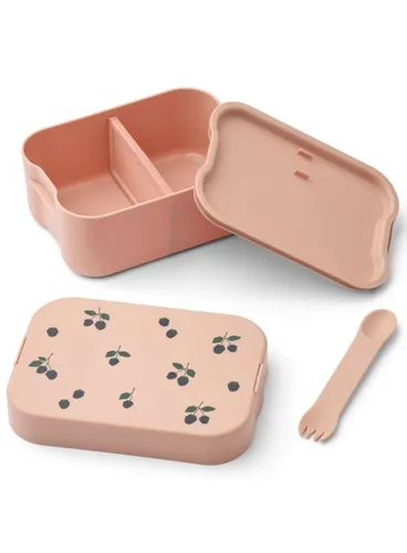 Dziecięcy pojemnik na jedzenie Liewood Kamil Lunchbox - berry / pale tuscany