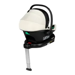 Fotelik samochodowy LIONELO Astrid i-Size z bazą Isofix 40-87 cm (0-13 kg) Kremowy
