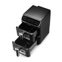 Air Fryer Frytkownica beztłuszczowa MOZANO AirTower Duo 11l z podwójnym koszem 12 automatycznych programów