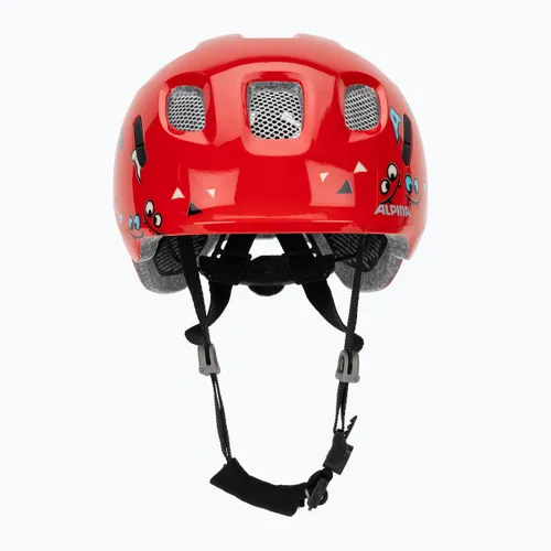 Kask rowerowy dziecięcy Alpina Ximo 2 Jr red smile gloss