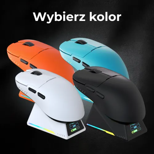 Myszka gamingowa Ajazz AJ159 Apex Biały