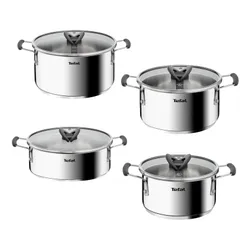 Zestaw garnków TEFAL Opti Space G7378S55 (8 elementów)