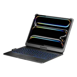 Etui na iPad Air / iPad Pro TYPECASE Flexbook Touch Szary Klawiatura