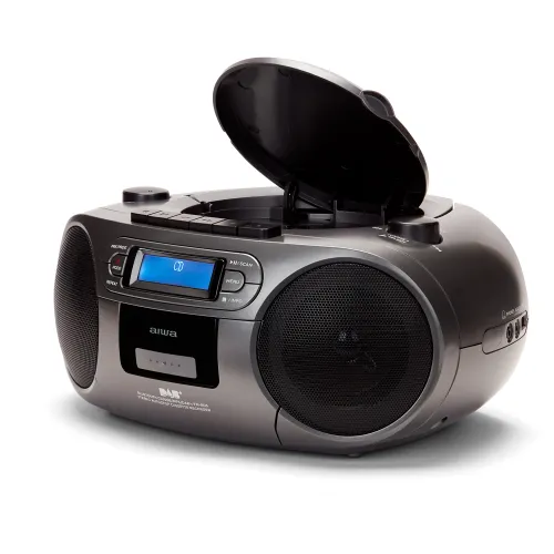 Radiomagnetofon Aiwa Boombox BBTC-660DAB/MG Bluetooth DAB+ Szary