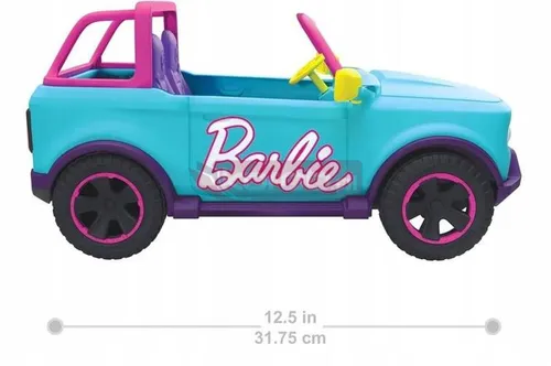 LALKA BARBIE HOT WHEELS AUTO samochód zdalnie sterowany RC HTP53