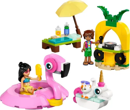 LEGO Friends 42658 Impreza Na Basenie Z Jednorożcem I Flamingiem