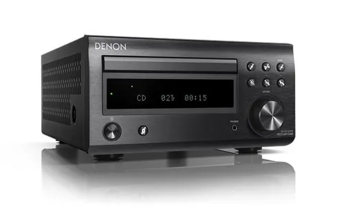 Denon D-M41DAB Tower / RCD-M41DAB + SC-M41 60W Bluetooth Radio FM Black / Black