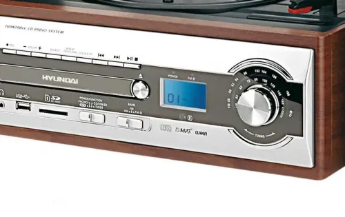 Wieża Hyundai RTC 182 SU RIP 4W Radio FM Brązowy