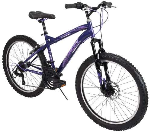 Rower dziecięcy HUFFY Extent 24 cali dla chłopca Fioletowy