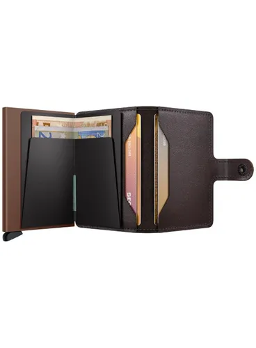 Portfel kieszonkowy RFID Secrid Miniwallet Original - chocolate