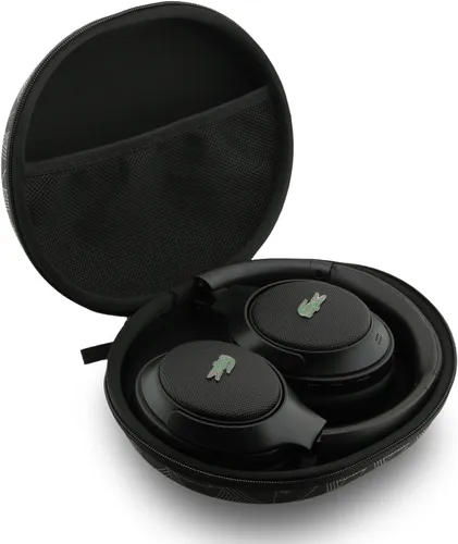 Słuchawki nauszne LACOSTE Petit Pique ANC Czarny