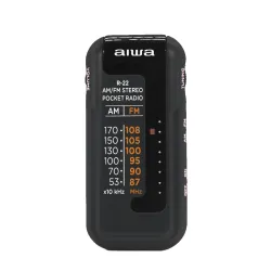 Radioodbiornik Aiwa R-22BK Radio FM Czarny