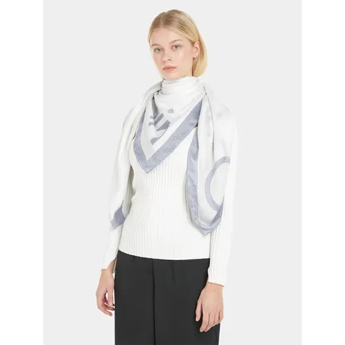 Calvin Klein Geo Minimal eșarfă Sling 130x130 K60K610227 pur albastru CFX