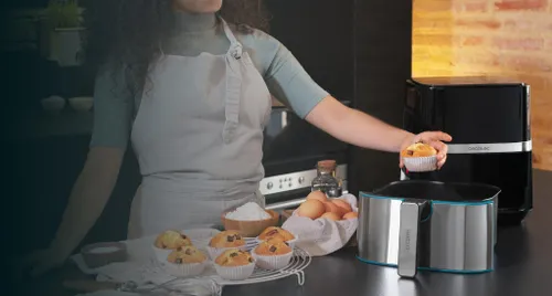 Air Fryer Frytkownica beztłuszczowa CECOTEC Cecofry Full InoxBlack 5500 Pro
