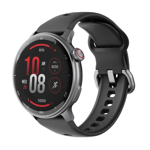 Smartwatch STELIO Activ Funkcje AI 46mm GPS Czarny