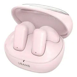 Słuchawki bezprzewodowe USAMS TD 22 Series TWS Douszne Bluetooth 5.3 Różowy