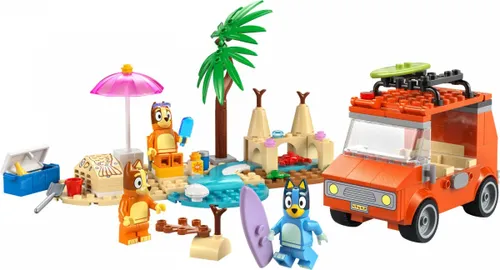 LEGO Klocki Bluey 11202 Blue i rodzinna wycieczka samochodem
