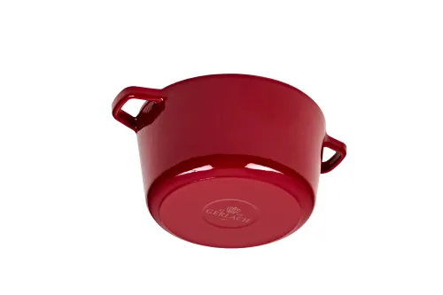 Garnek Gerlach Natur Iron Indukcja Żeliwo 3l Bordowy