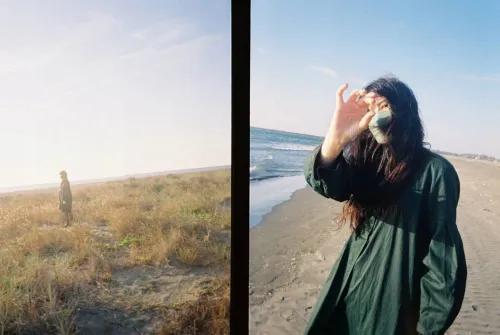 Aparat analogowy Kodak EKTAR H35 Biało-Szary