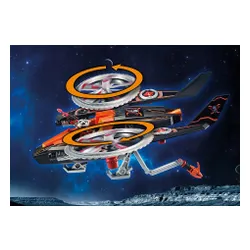 Playmobil 70023 galaxy police пиратский вертолет