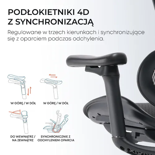 Fotel SIHOO Doro C300L Czarny