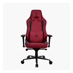 Fotel Arozzi Vernazza Supersoft Bordeaux Gamingowy do 145kg Tkanina Bordowy