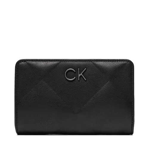 Большой женский кошелек Calvin Klein Re-Lock Quilt Bifold Wallet K60k611374 CK Black BEH