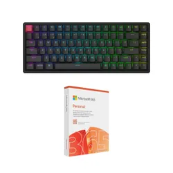 Klawiatura KEYCHRON Keychron K2 (Version 3) QMK Wireless RGB Hot-Swap Super Banana Switch + Program MICROSOFT 365 Personal
