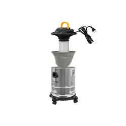 Odkurzacz Kominkowy do Popiołu Pieca Grilla Gruz Separator Przemysłowy 2000w